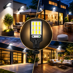 Lámpara Solar LED Exterior 30W