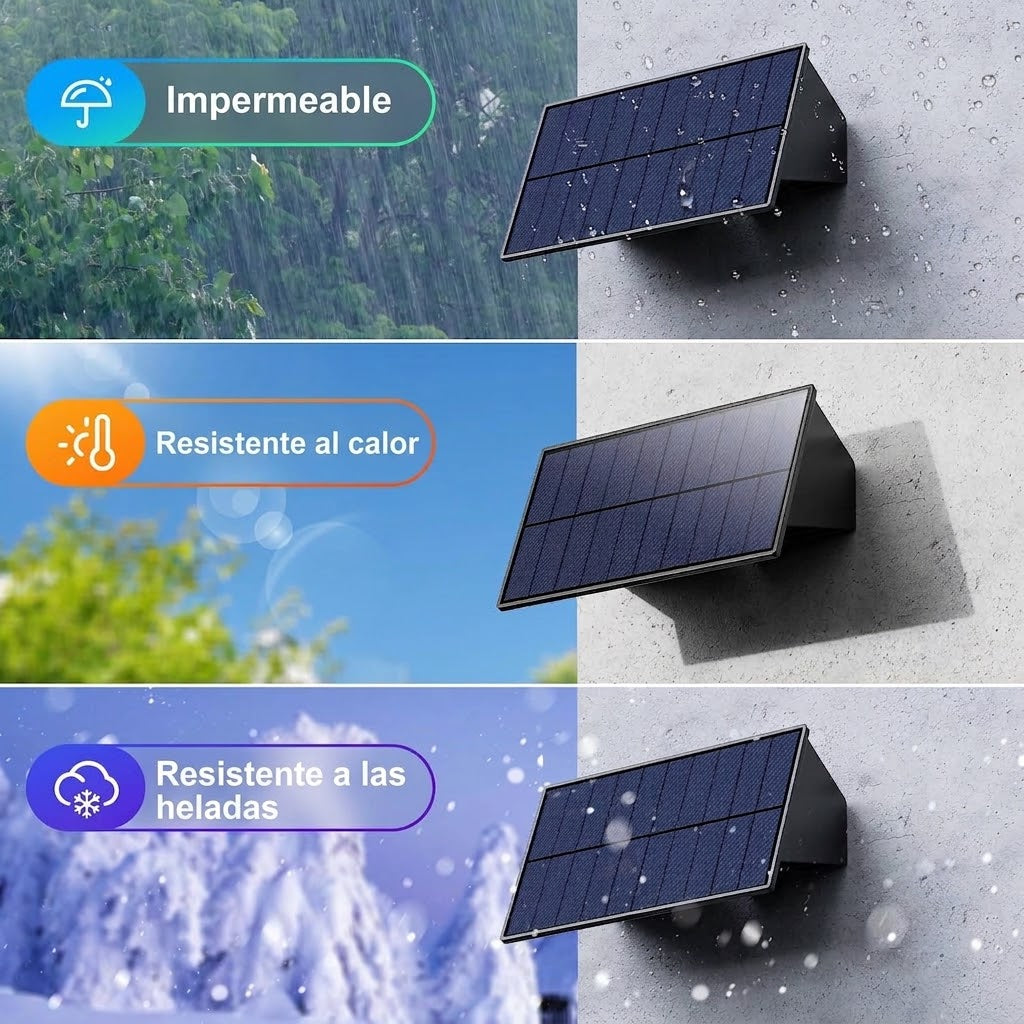 Lámpara Solar Sin Cable Automática